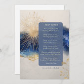 Deep Peace Irish / Alcient Gaelic Segen Wohnung Dankeskarte (Vorne/Hinten)