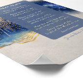 Deep Peace Irish / Gaelic Segen Zitat Poster (Ecke)