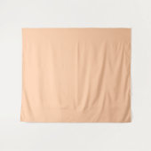 Deep Peach Wandteppich (Vorderseite (Horizontal))
