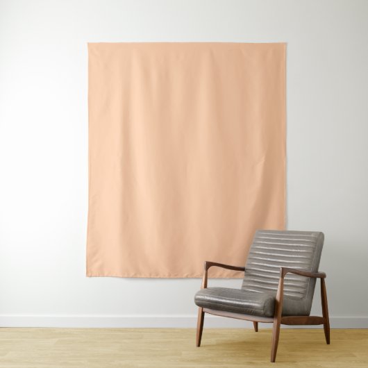 Deep Peach Wandteppich (Beispiel)