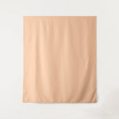 Deep Peach Wandteppich (Vorderseite)