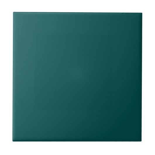 Deep Peacock Blue Color Fliese (Vorderseite)
