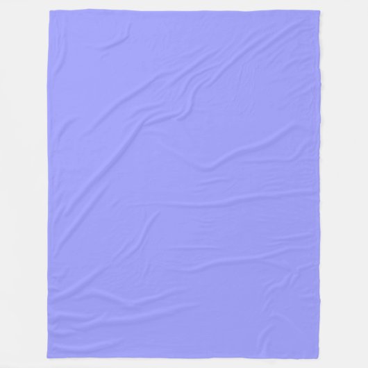 Deep Periwinkle Fleece Blanket (Vorderseite)