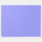 Deep Periwinkle Fleece Blanket (Vorderseite (Horizontal))