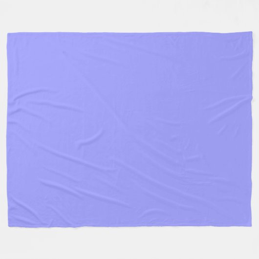 Deep Periwinkle Fleece Blanket (Vorderseite (Horizontal))