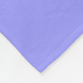Deep Periwinkle Fleece Blanket (Ecke)