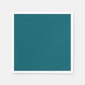 Deep Petrol Party Napkins Serviette (Vorderseite)