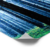 Deep Piney Woods Poster (Ecke)