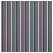Deep Pink, Beige, Schwarz und Dunkles Schiefergrau Stoff (Muster)