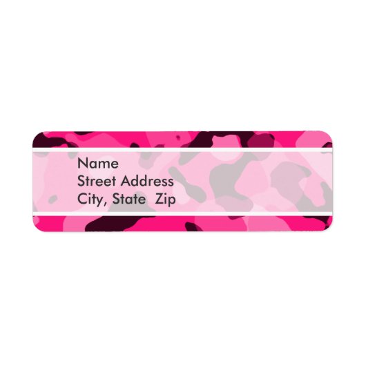 Deep Pink Camouflage; Camouflage (Vorne)