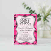 Deep Pink Camouflage; Camouflage Einladungspostkarte (Stehend Vorderseite)