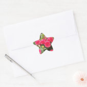 Deep Pink Dahlias Sticker (Umschlag)