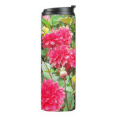Deep Pink Dahlias Thermosbecher (Nach links gedreht)