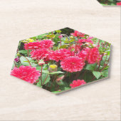 Deep Pink Dahlias Untersetzer (angewinkelt)
