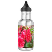 Deep Pink Dahlias Wasserflasche (Rechts)
