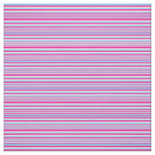 Deep Pink, Light Sky Blue und Light Cyan Muster Stoff (Muster)