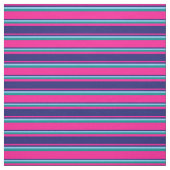Deep Pink, Midnight Blue, Light Sky Blue & Cycle Stoff (Muster)