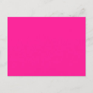Deep Pink Postkarte