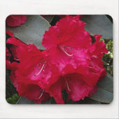Deep Pink Rhododendron Bloom Floral Mousepad (Vorne)