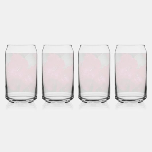 Deep Pink Rhododendron Blooms Bloral Dosenglas (Hinten)