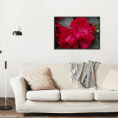 Deep Pink Rhododendron Blooms Bloral Poster