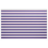 Deep Pink, Sky Blue, White, Midnight Blue & Sienna Stoff (Fat Quarter (45,7 x 55,9 cm))
