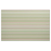 Deep Pink, Tan, Green, Dunkelgrün und Weiß Stoff (Fat Quarter (45,7 x 55,9 cm))