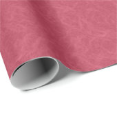 Deep pink  textured swirling  pattern geschenkpapier (Rolleneckpunkt)