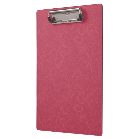 Deep pink  textured swirling  pattern klemmbrett (Links)