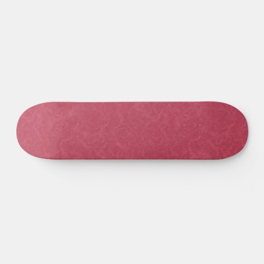 Deep pink  textured swirling  pattern skateboard (Horizontal)