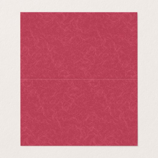 Deep pink  textured swirling  pattern visitenkarten (Außenseite Aufgefaltet)