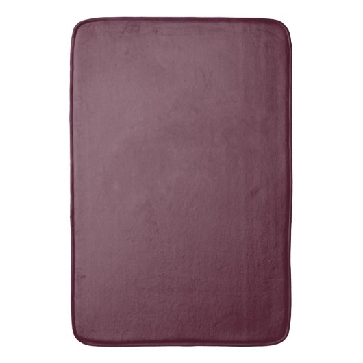 Deep Plum Bath Mat Badematte (Vorderseite Vertikal)