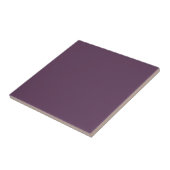 Deep Plum Solid Color  Fliese (Seite)