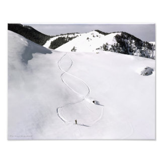 Deep Powder Fotodruck