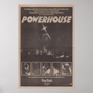 DEEP PURPLE Poster - 1978 original NME