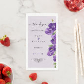 Deep Purple Violettes Papier Serviette (Beispiel)