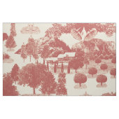 Deep Red and Cream Christmas Winter Wonderland 30" Stoff (Fat Quarter (45,7 x 55,9 cm))