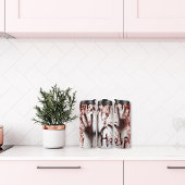 Deep Red Bloody Blood Spatter Help  Thermosbecher