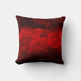 Deep Red Decorative Pillow Kissen