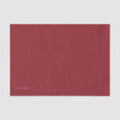 Deep Red Decoupage Matching Seidenpapier (Vorderseite)