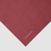 Deep Red Decoupage Matching Seidenpapier (Ausschnitt)