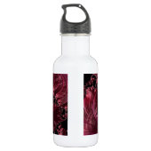 Deep Red Fraktal Trinkflasche (Rückseite)