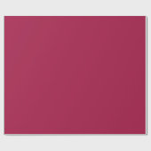 Deep Red Merlot Wine Solid Geschenkpapier (Flach)