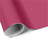Deep Red Merlot Wine Solid Geschenkpapier (Rolleneckpunkt)