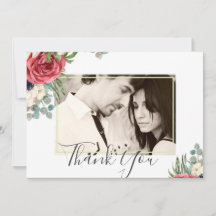 Deep Red Navy Floral Eukalyptus Greenerity Wedding