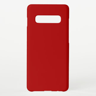 Deep Red Samsung Handy Case Samsung Galaxy S10+ Hülle