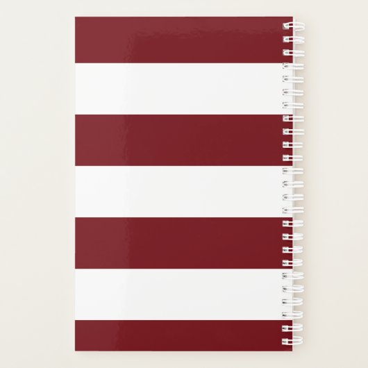 Deep Red Striping Planer (Rückseite)
