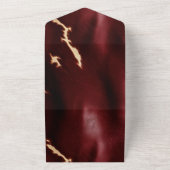 Deep Red Südwest Cowhide All In One Einladung (Außenbereich)