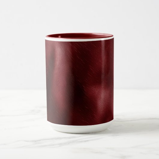 Deep Red Südwest Cowhide Tasse (Zentrum)