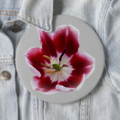 Deep Red Tullip Button (Beispiel)